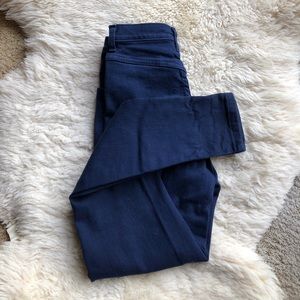 Blue skinny jeans size 6